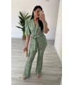 Traje chaqueta Cisnen verde