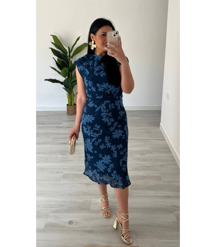 Vestido Nizara Pet azul