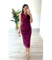Vestido Neisy buganvilla