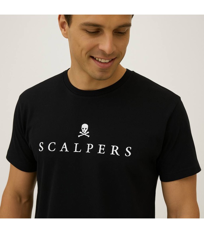 Camiseta scalper negra