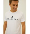Camiseta scalper blanco