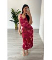 Vestido Florida fuxia