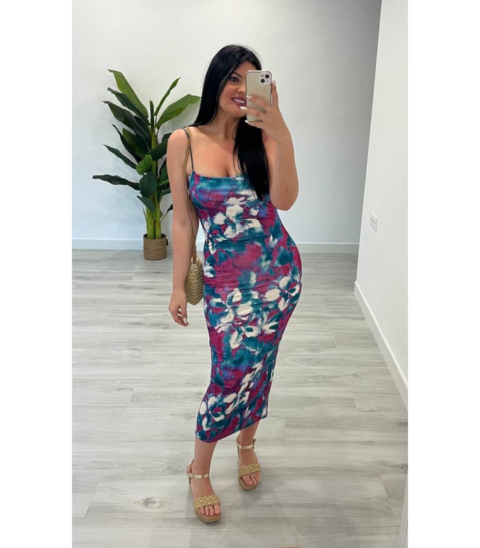 Vestido Keila azul