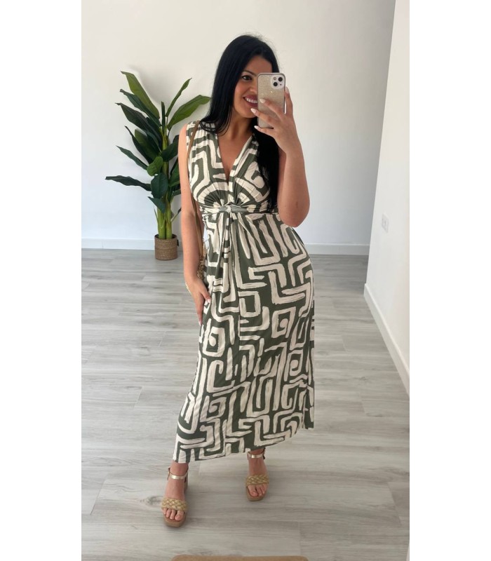 Vestido licra étnico