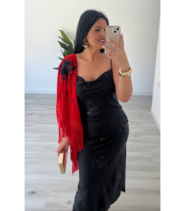 Vestido negro Nisa