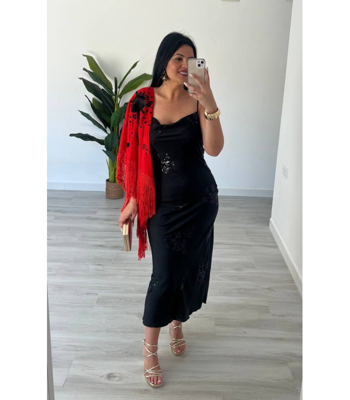 Vestido negro Nisa