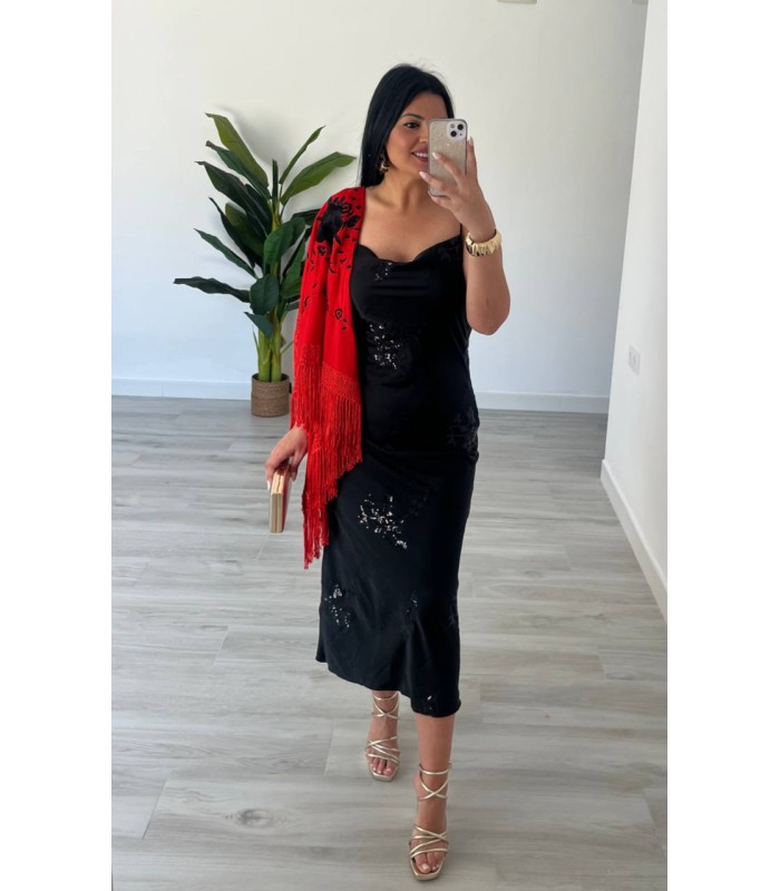 Vestido negro Nisa