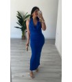 Vestido evilla corazón azulina