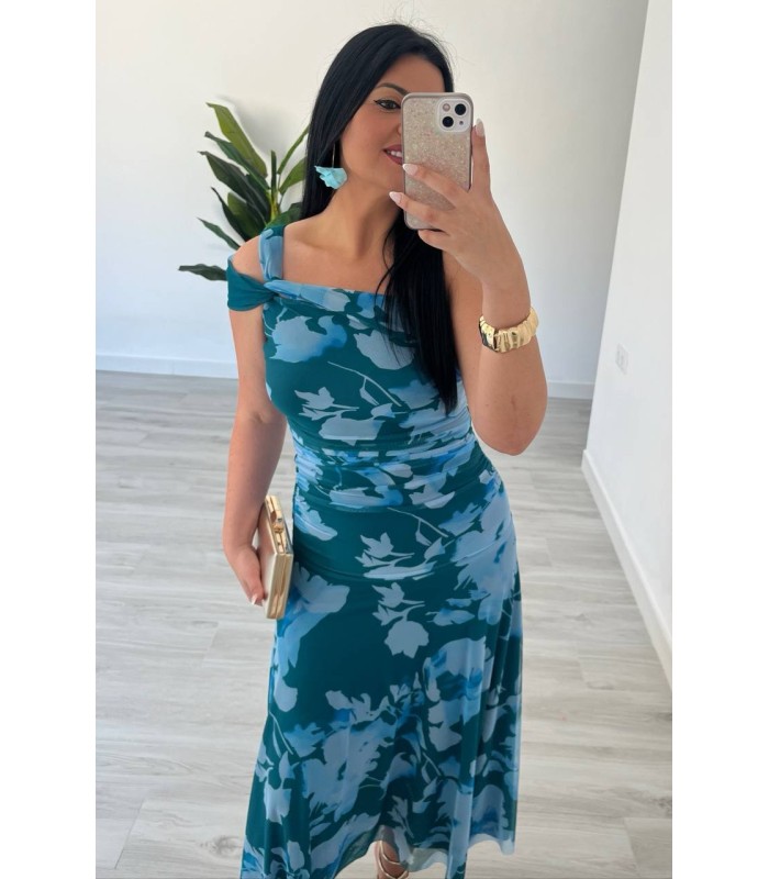 Vestido Saphira azul