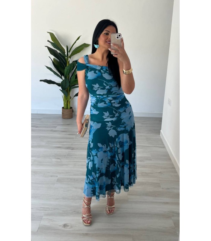 Vestido Saphira azul