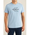Camiseta CK celeste