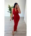 Vestido evilla corazón rojo