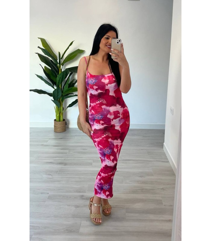 Vestido Flor Neds rosa