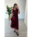 Vestido Saphira rojo