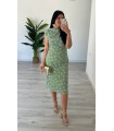 Vestido Nizara verde claro