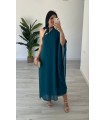 Vestido Catia petroleo
