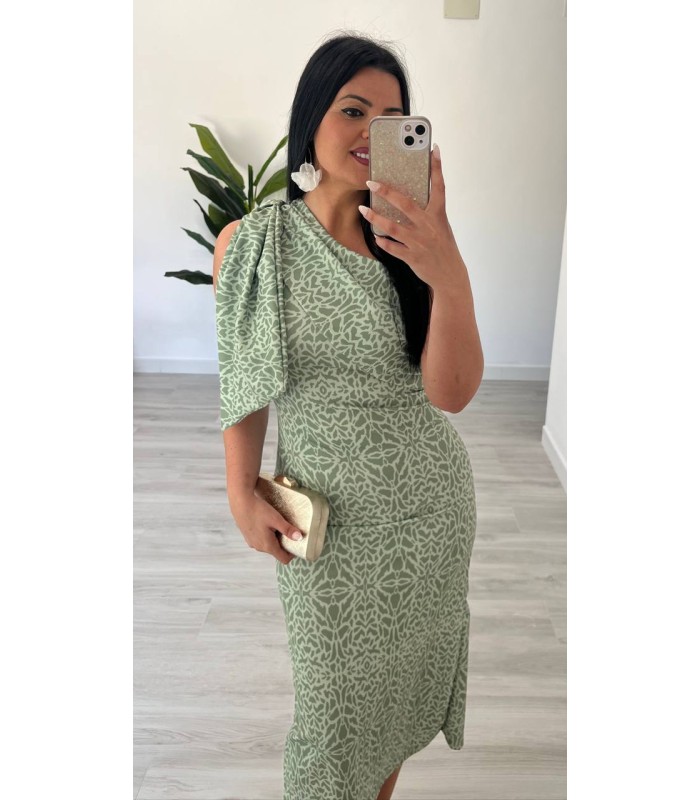 Vestido Tiger verde
