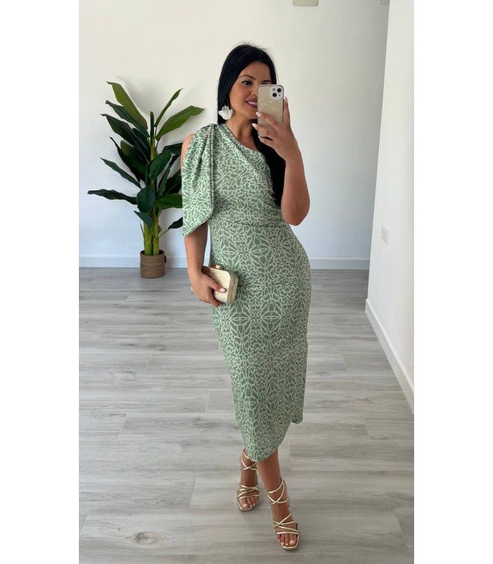 Vestido Tiger verde