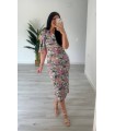 Vestido Flower colour