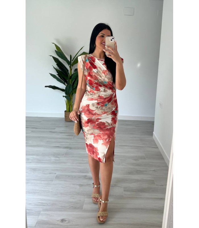 Vestido Rossé coral