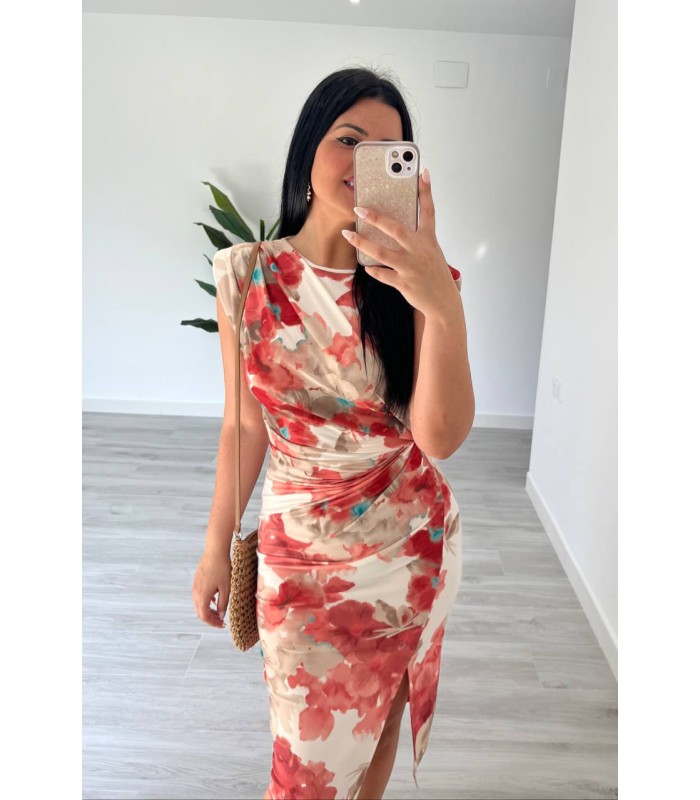 Vestido Rossé coral