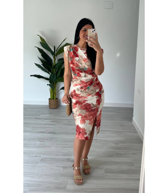 Vestido Rossé coral