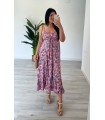 Vestido Tarifa rosa
