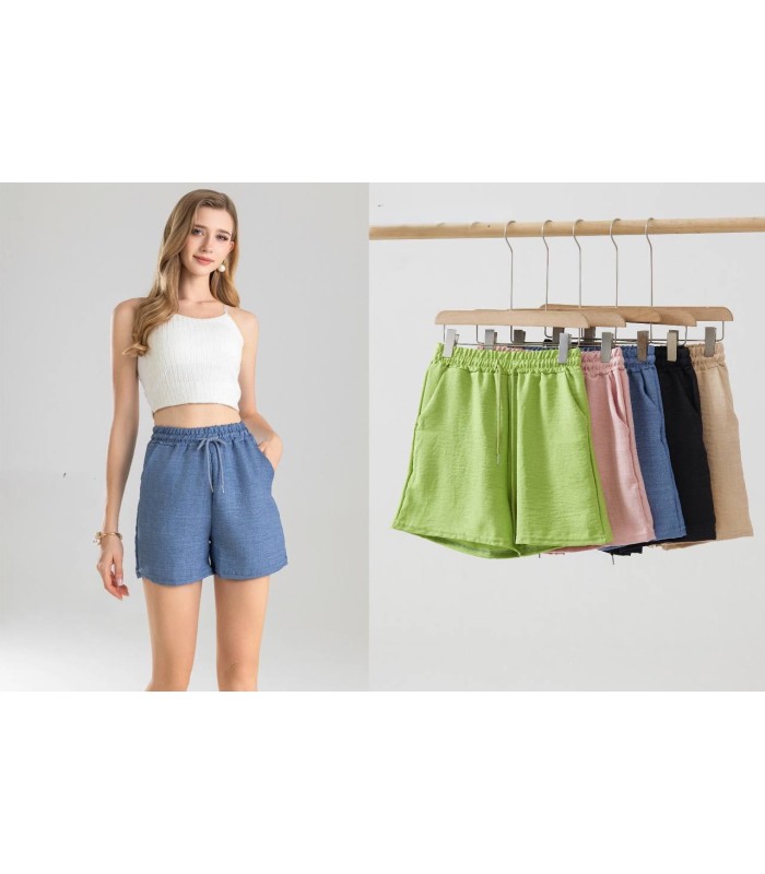 Pantalón corto de lino Zahara
