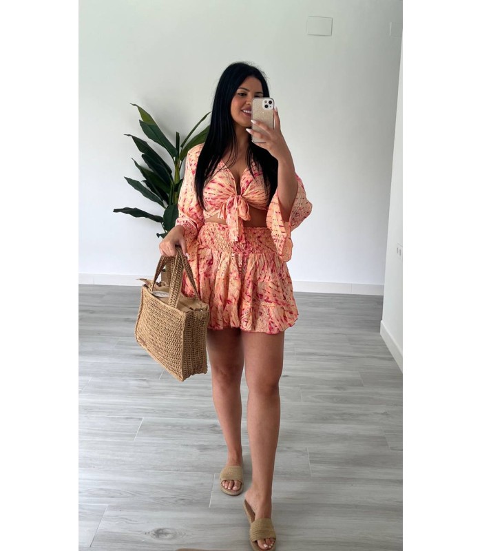 Conjunto El Palmar naranja