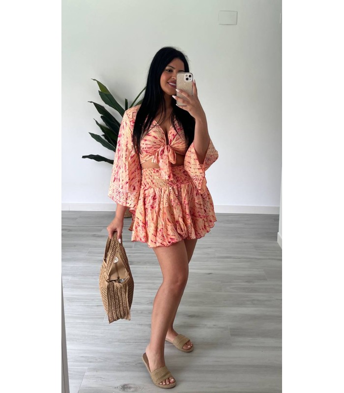 Conjunto El Palmar naranja