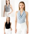 Body Zara agarrado al cuello de licra