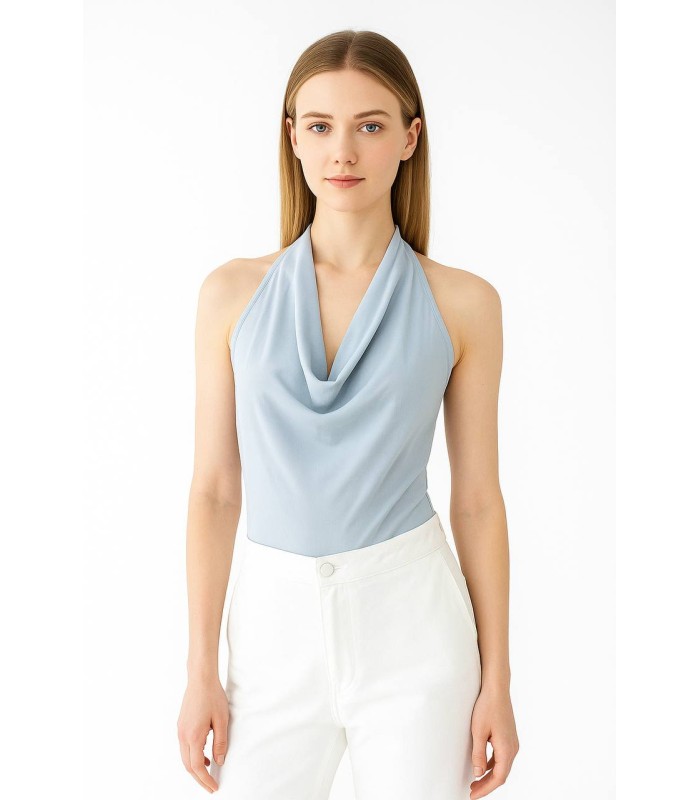 Body Zara agarrado al cuello de licra