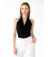 Body Zara agarrado al cuello de licra
