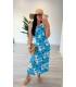 Vestido midi Tropical