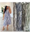 Vestido lino Zahora