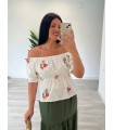 Blusa Flores