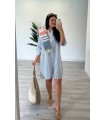Camisola rallas celeste