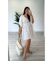 Camisola bolillos blanca
