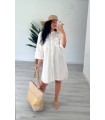 Camisola rallas blanca