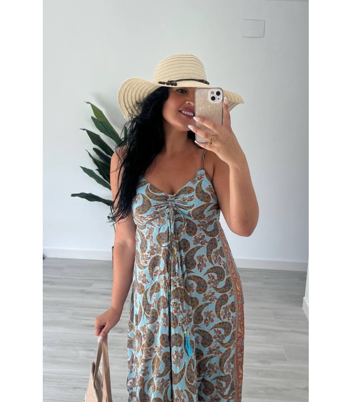Vestido Tarifa celeste