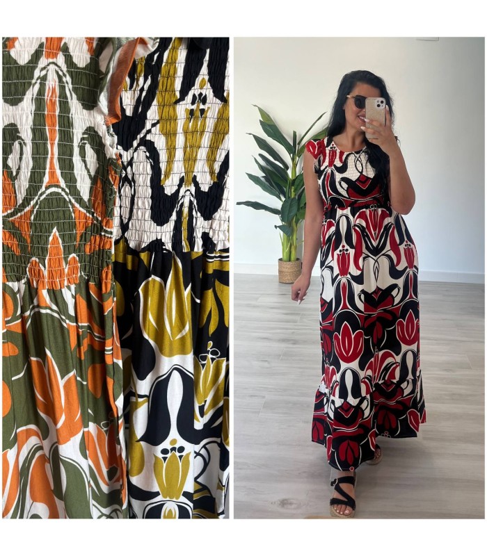 Vestido largo Eniset