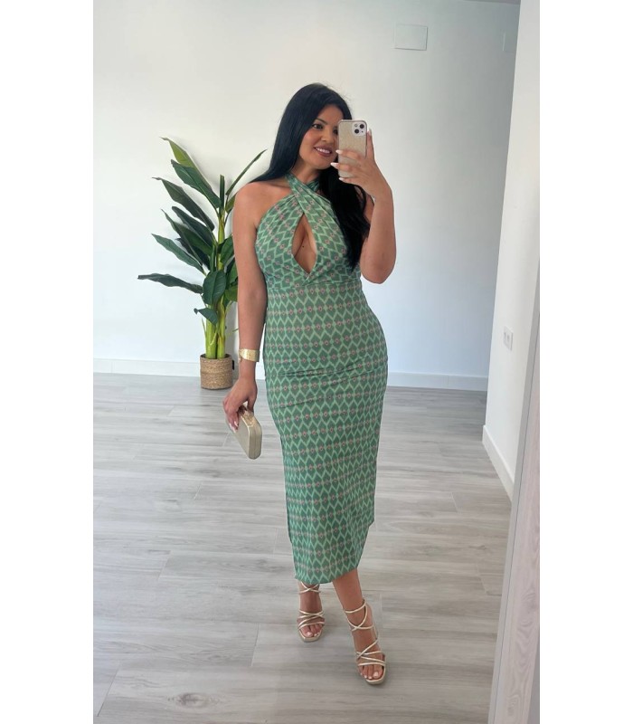Vestido Chilen verde