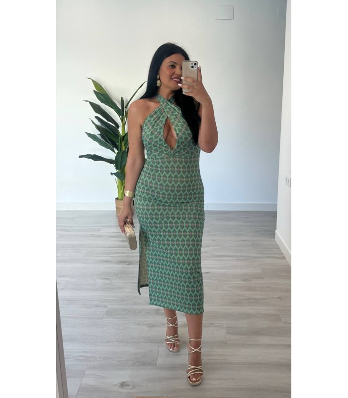 Vestido Chilen verde
