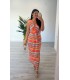 Vestido Aten naranja