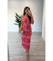 Vestido Aten fuxia