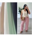 Pantalón lazo lino