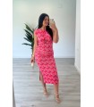 Vestido Aqua fuxia