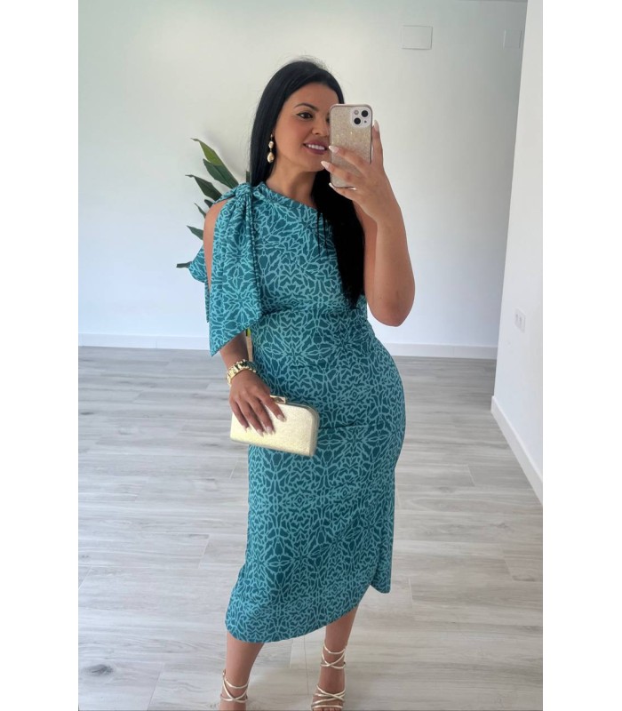 Vestido Tiger azul
