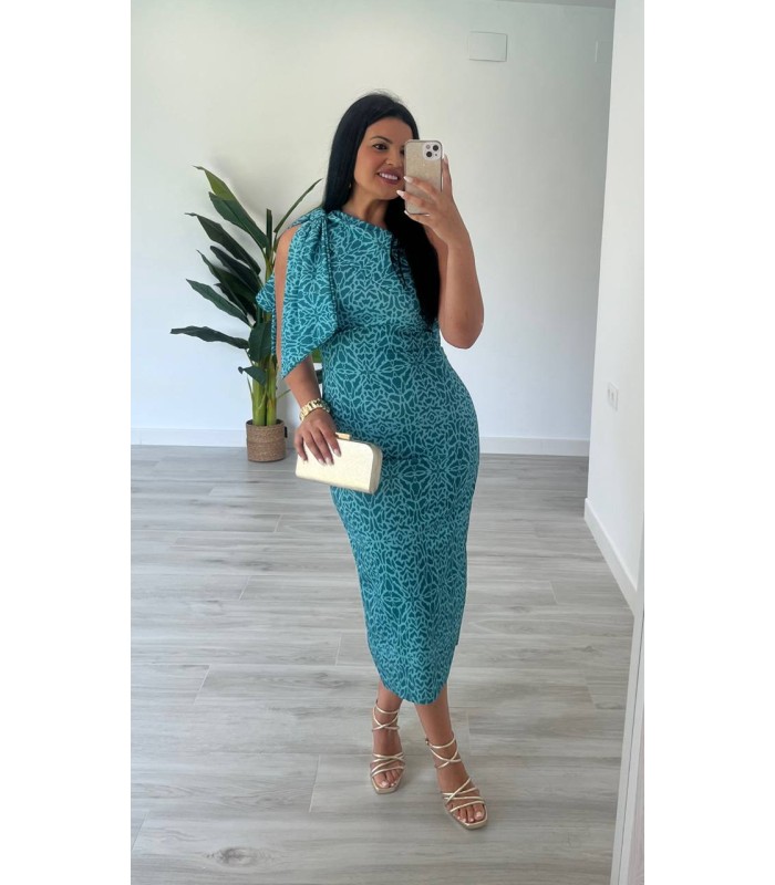 Vestido Tiger azul