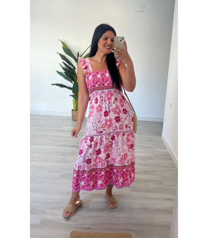 Vestido Steff flores